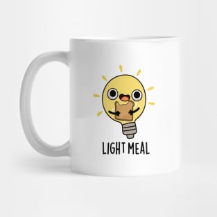 Light Meal Cute Electric Bulb Pun Mug